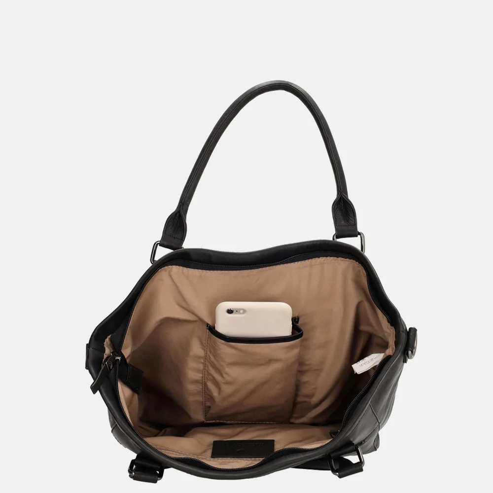 Micmacbags Everyday handtas M zwart bij Duifhuizen