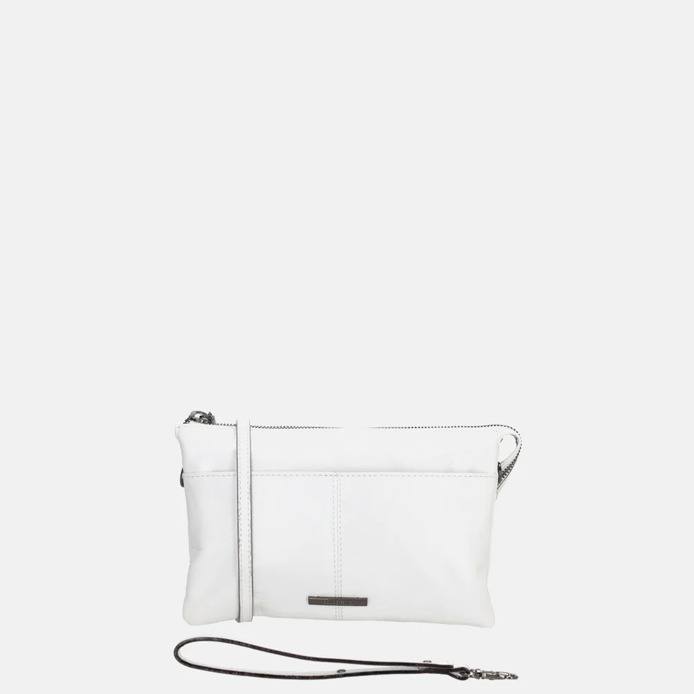 Claudio Ferrici crossbody tas white bij Duifhuizen