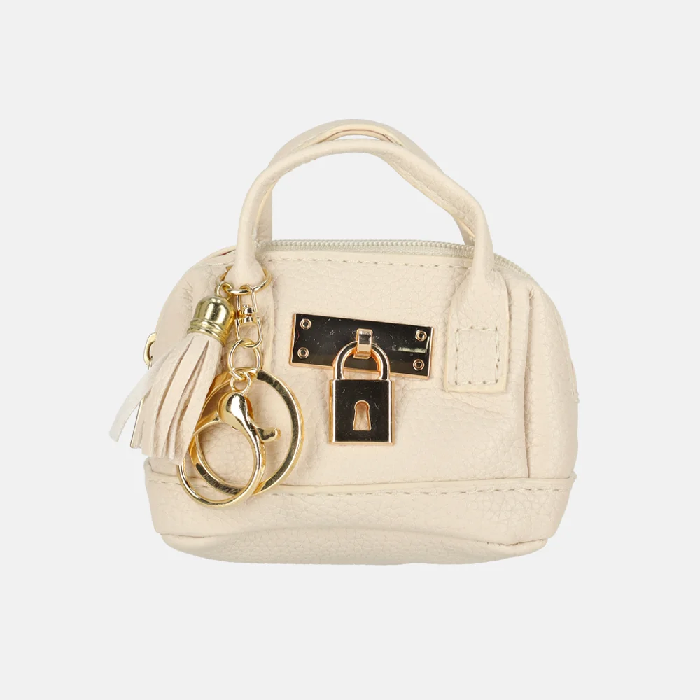 Beagles bag charm/tassenhanger lichttaupe