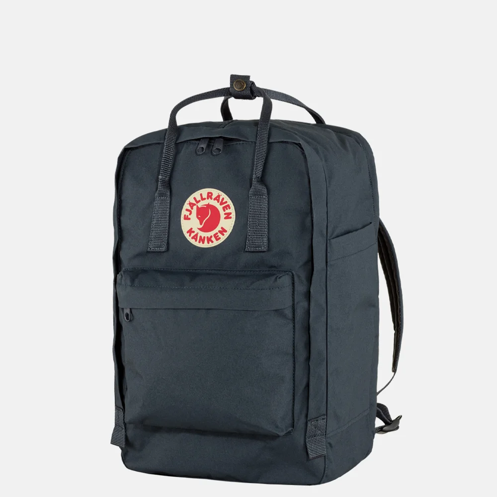 Fjallraven Kanken Laptop rugzak 17 inch navy bij Duifhuizen