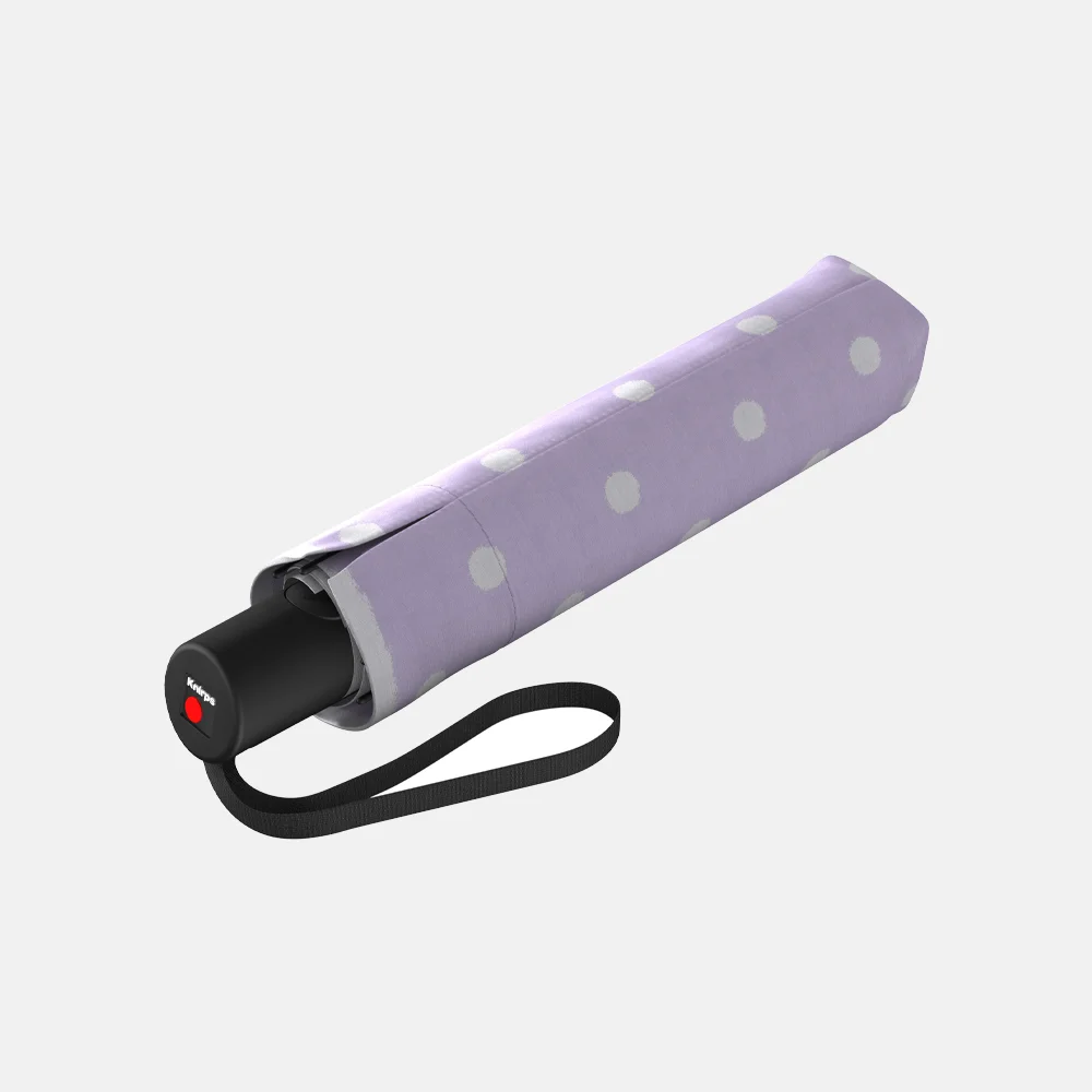 Knirpsopvouwbare paraplu dot art lavender bij Duifhuizen