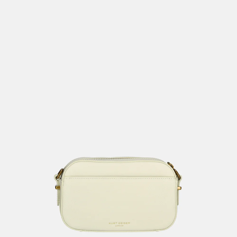 Kurt Geiger Kensington crossbody tas bone combo bij Duifhuizen