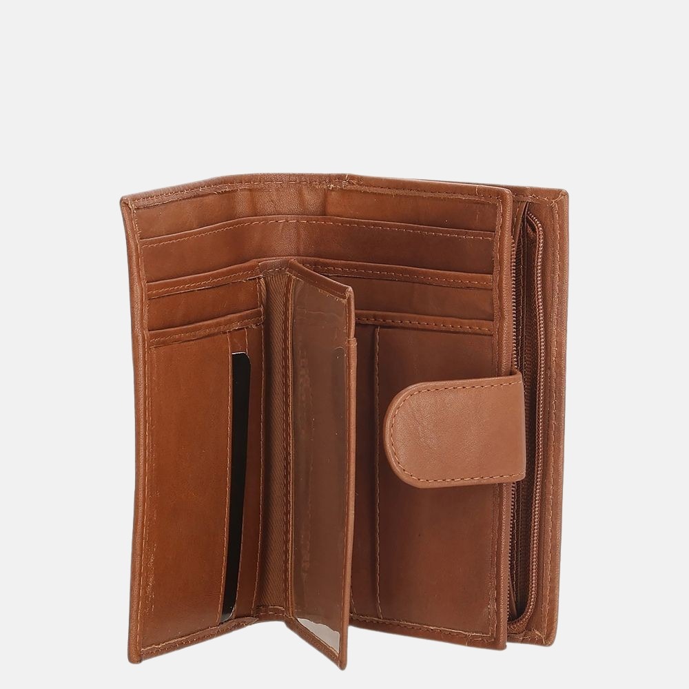 Old West Houston portemonnee brown bij Duifhuizen