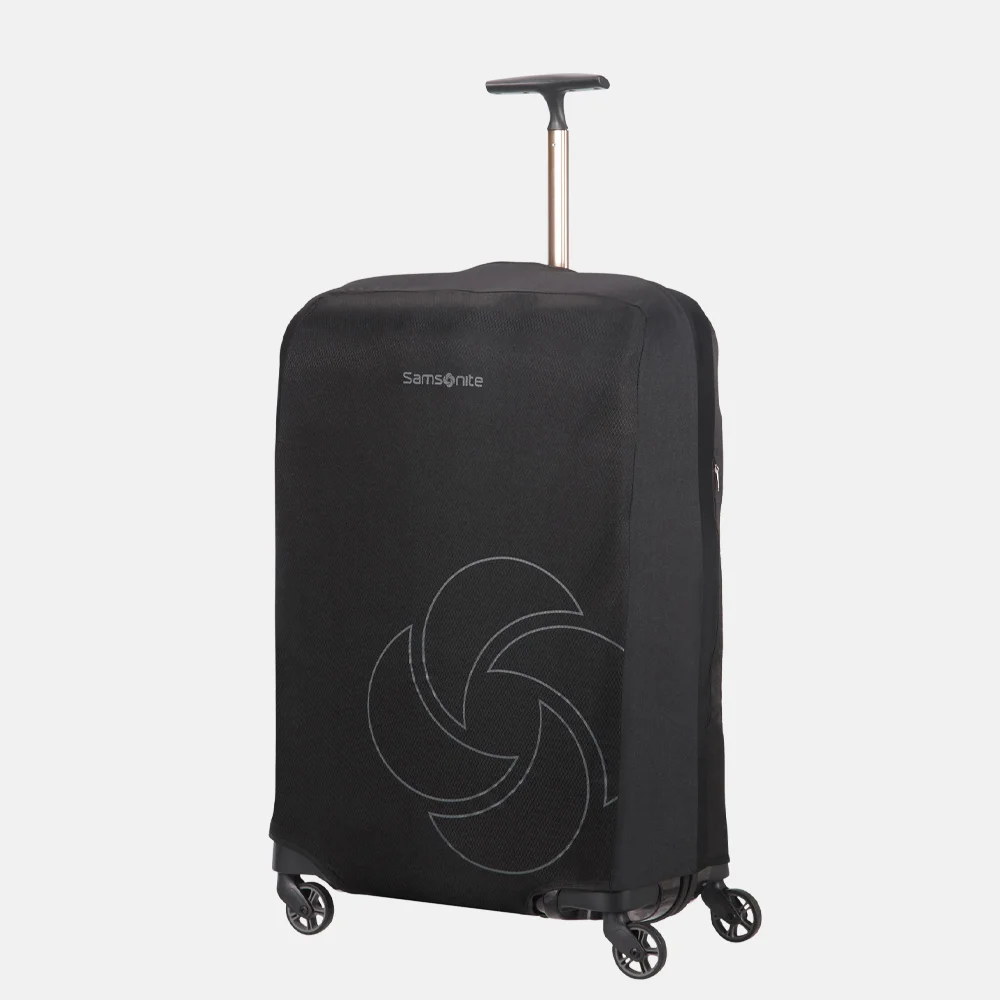 Samsonite kofferhoes M black bij Duifhuizen