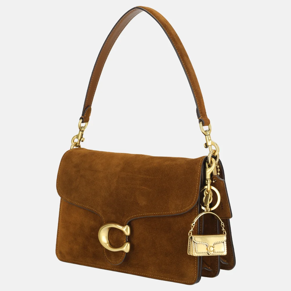 Coach Tabby bag charm brass bij Duifhuizen
