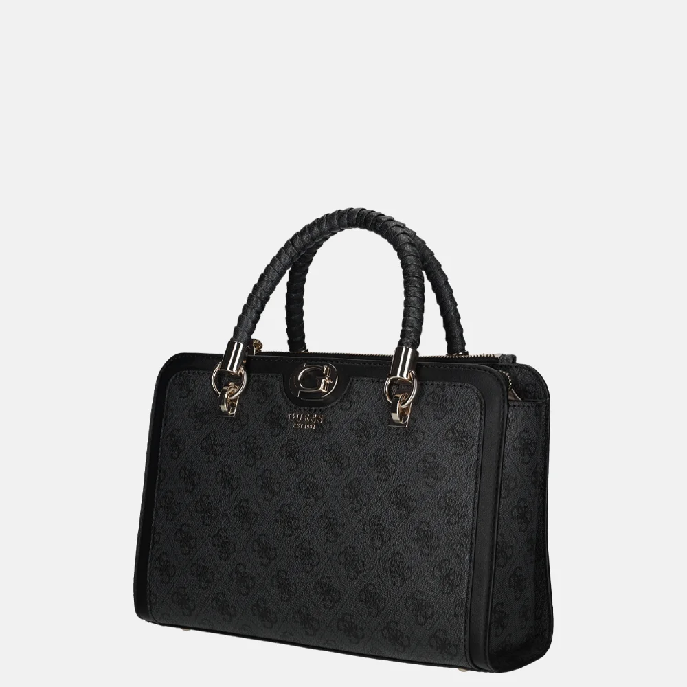 Guess Orlina handtas coal logo bij Duifhuizen