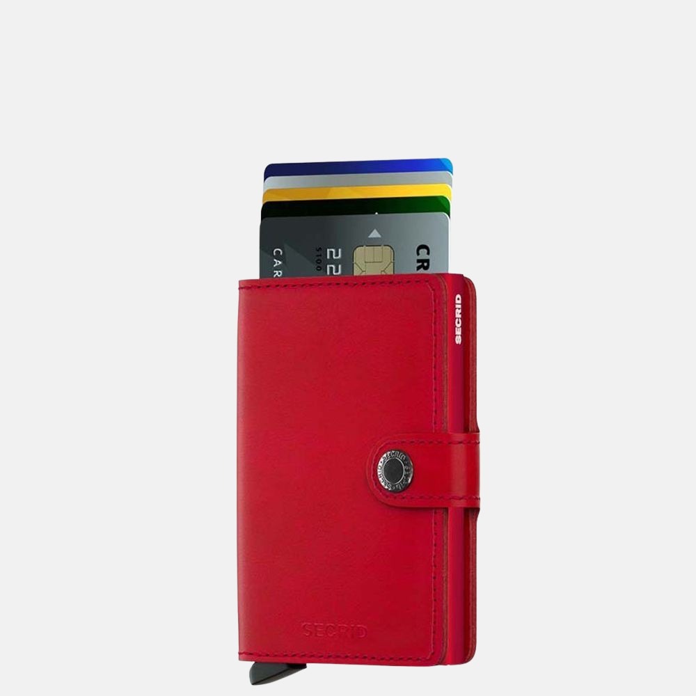 Secrid Miniwallet pasjeshouder original red-red bij Duifhuizen