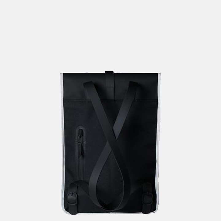 Rains rugzak mini black reflective bij Duifhuizen