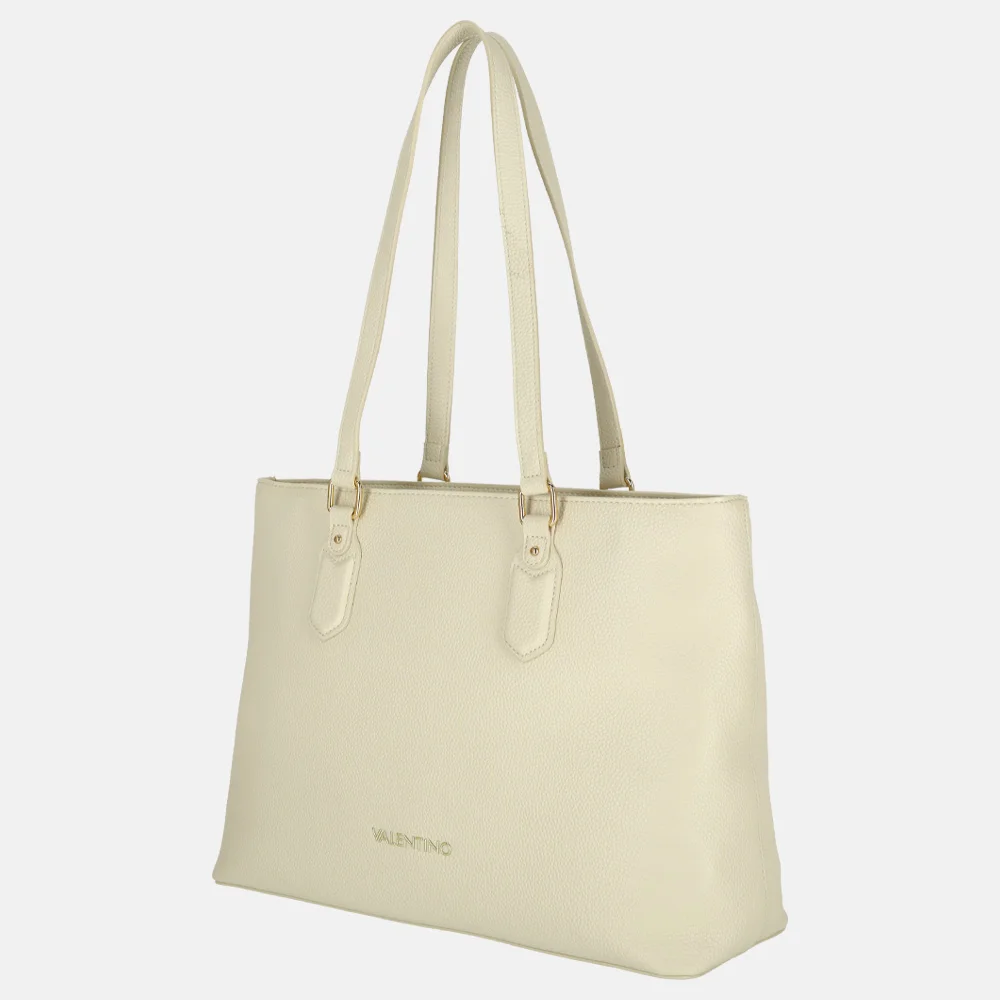 Valentino Bags Brixton shopper ecru bij Duifhuizen