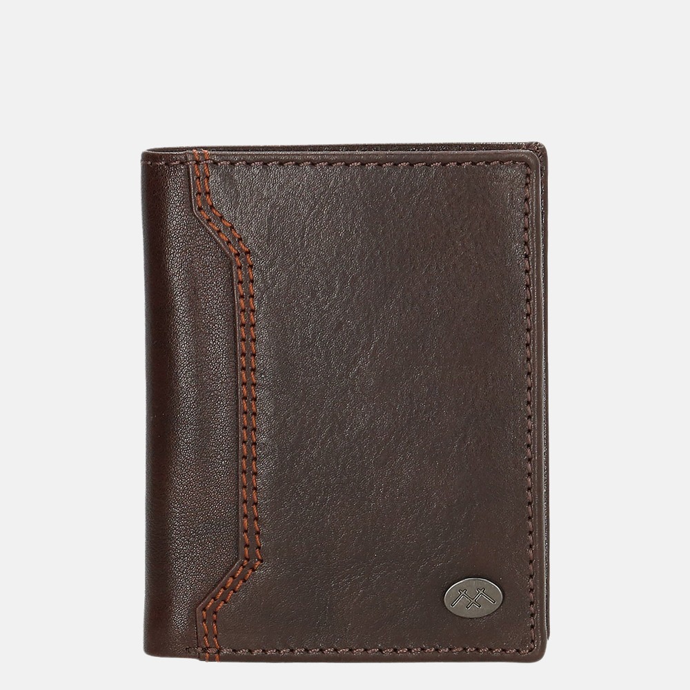 Micmacbags Wallstreet billfold dark brown