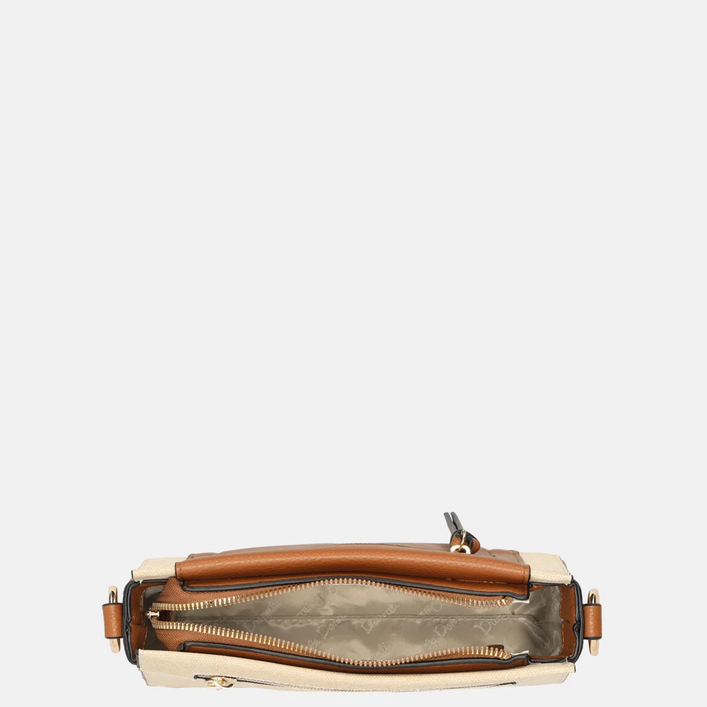 Daniele Donati crossbody tas camel bij Duifhuizen
