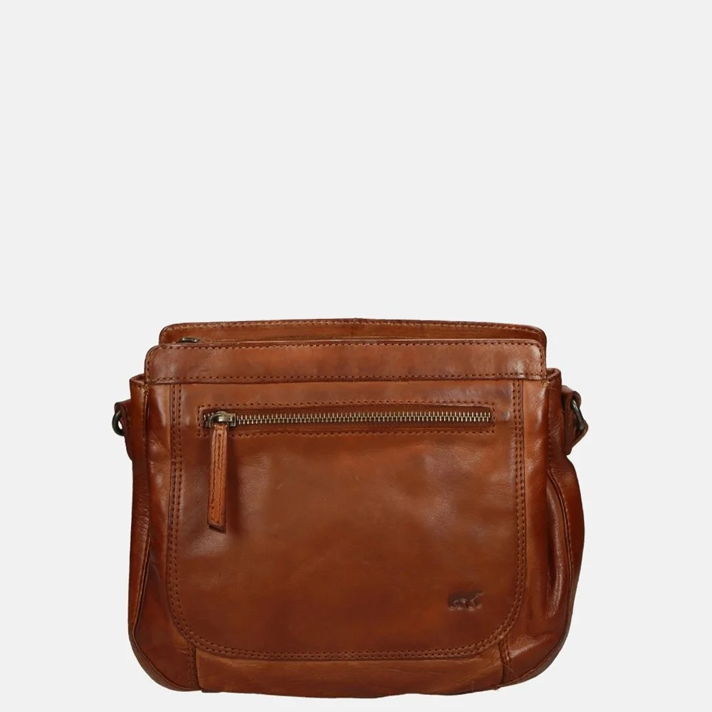 Bear Design Miley crossbody tas cognac bij Duifhuizen