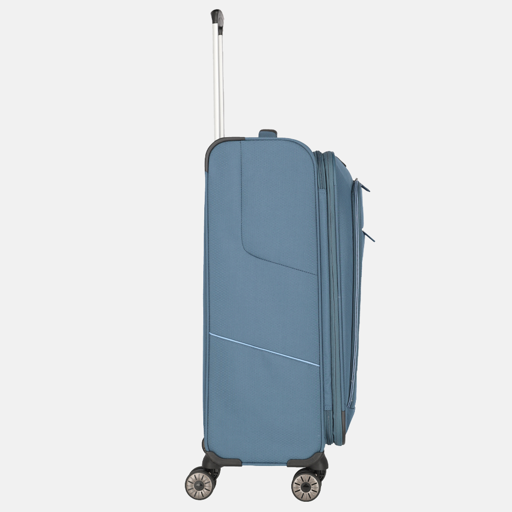 Travelite Skaii koffer 67 cm blue bij Duifhuizen