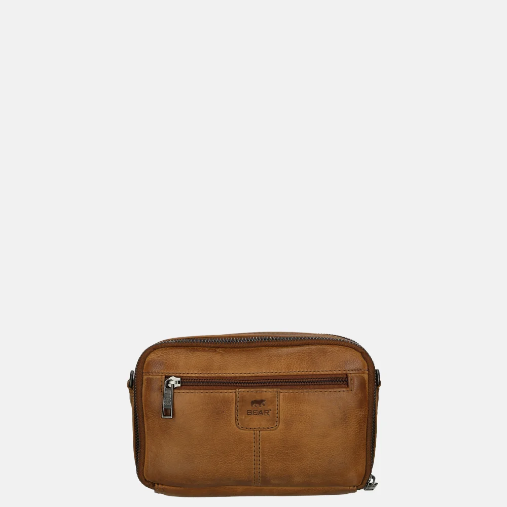 Bear Design crossbody tas cognac bij Duifhuizen