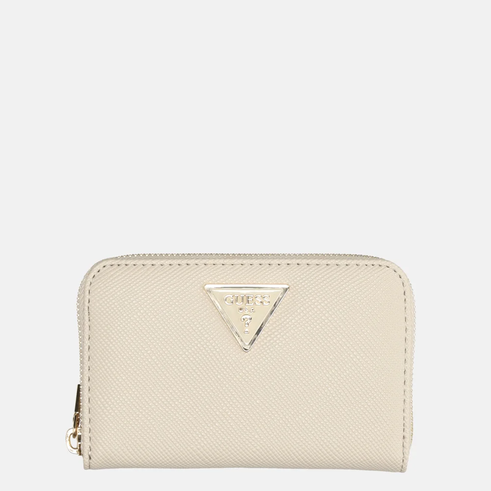 Guess Laurel ritsportemonnee M taupe