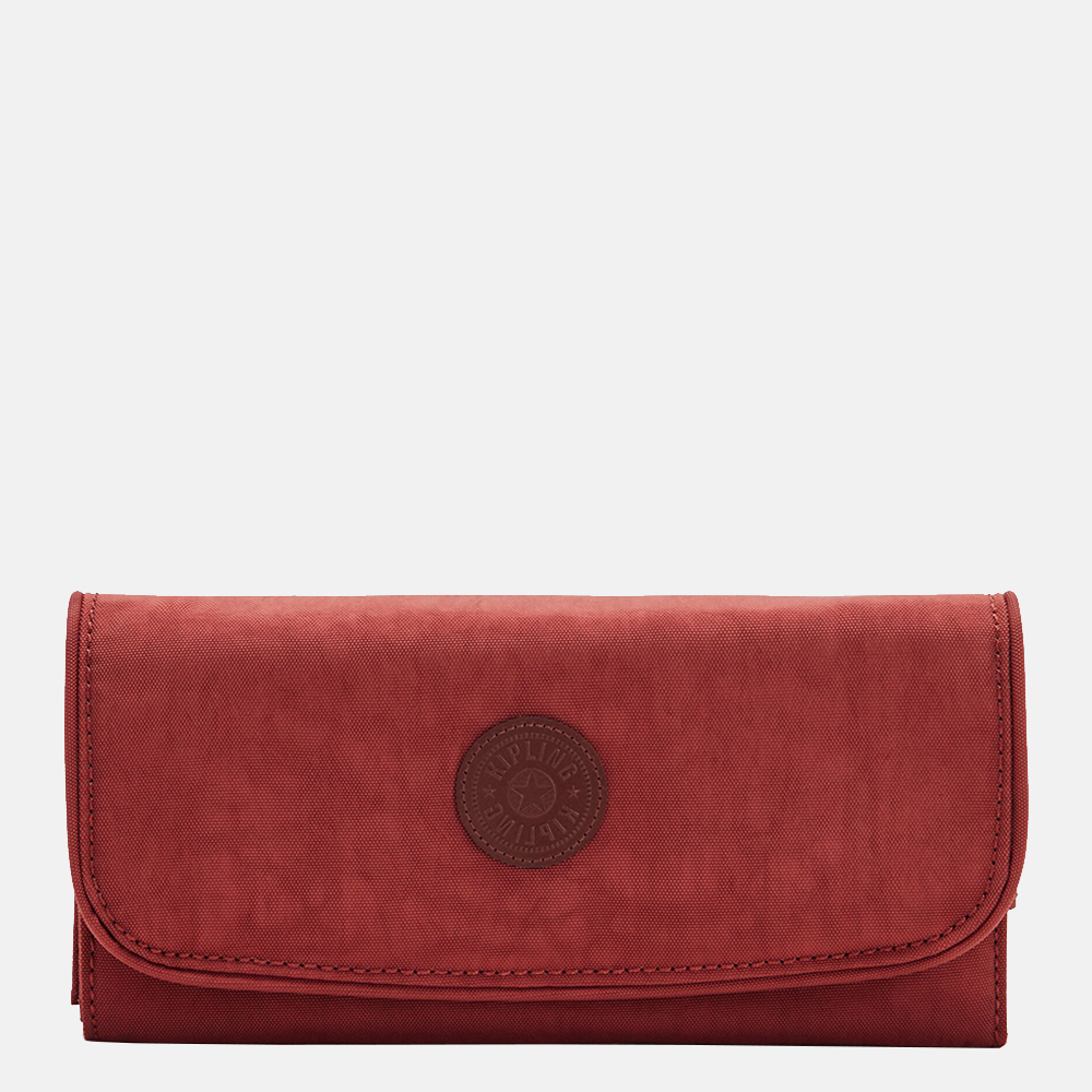 Kipling Money Land portemonnee dusty carmine