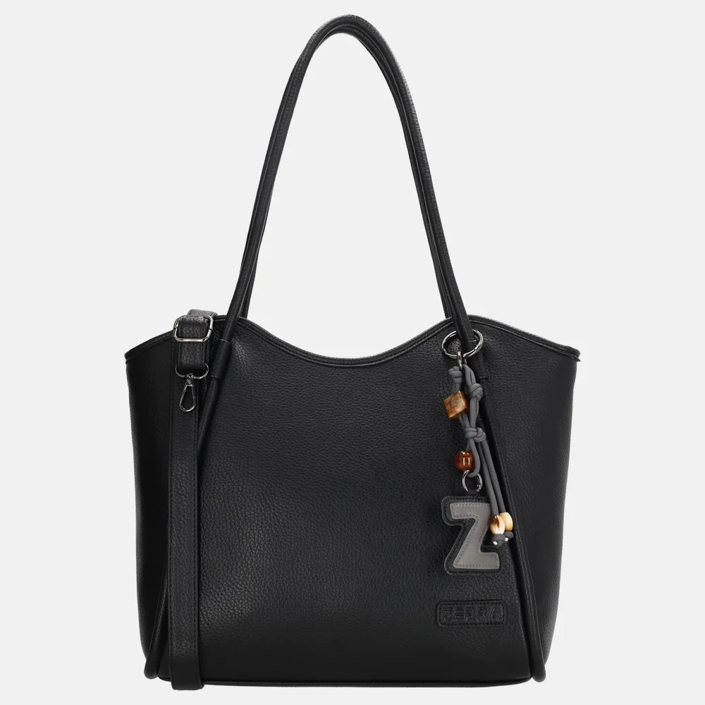 Zebra Trends Sofie shopper met laptopvak 13 inch zwart