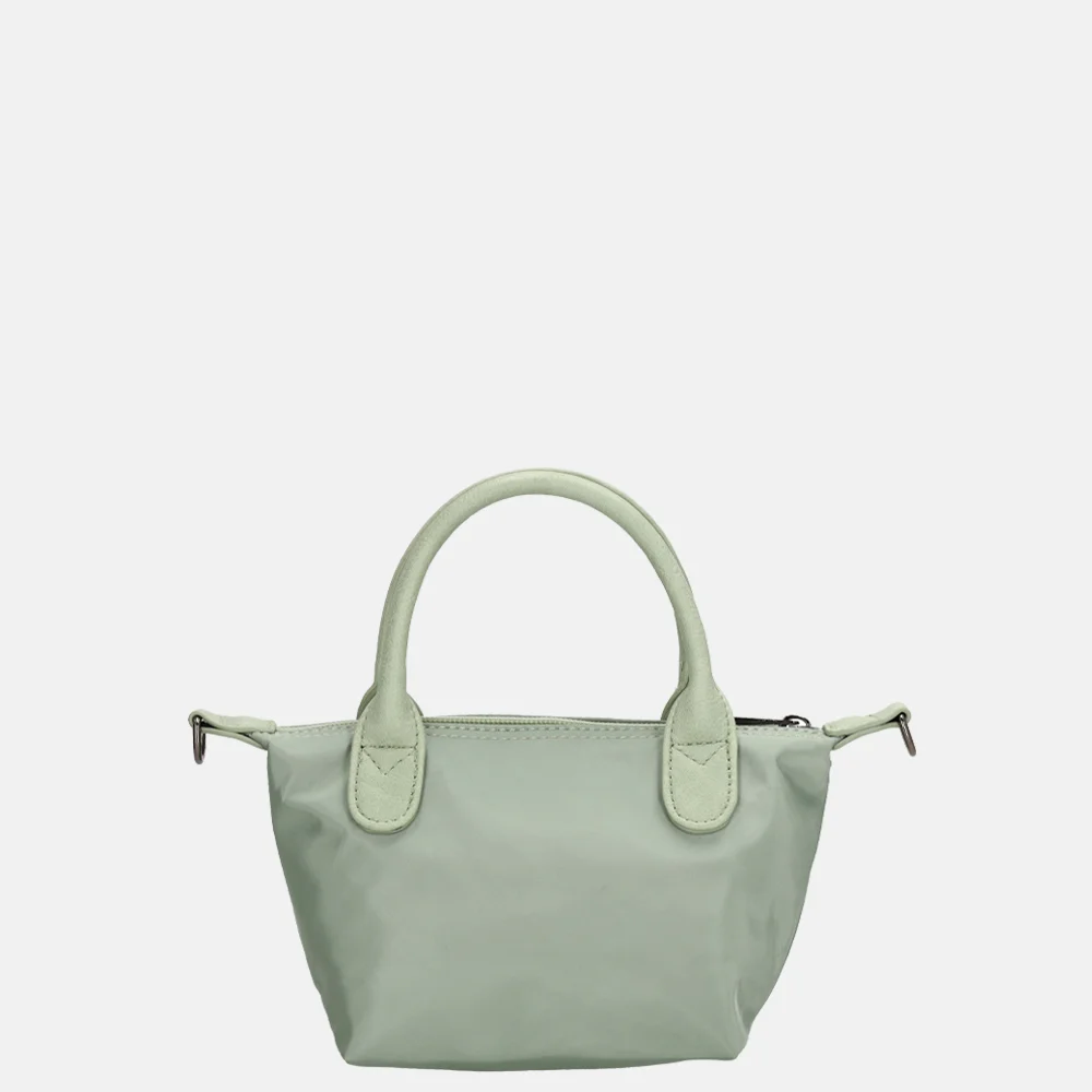 Charm London Buckingham Mono crossbody tas XS lichtgroen bij Duifhuizen
