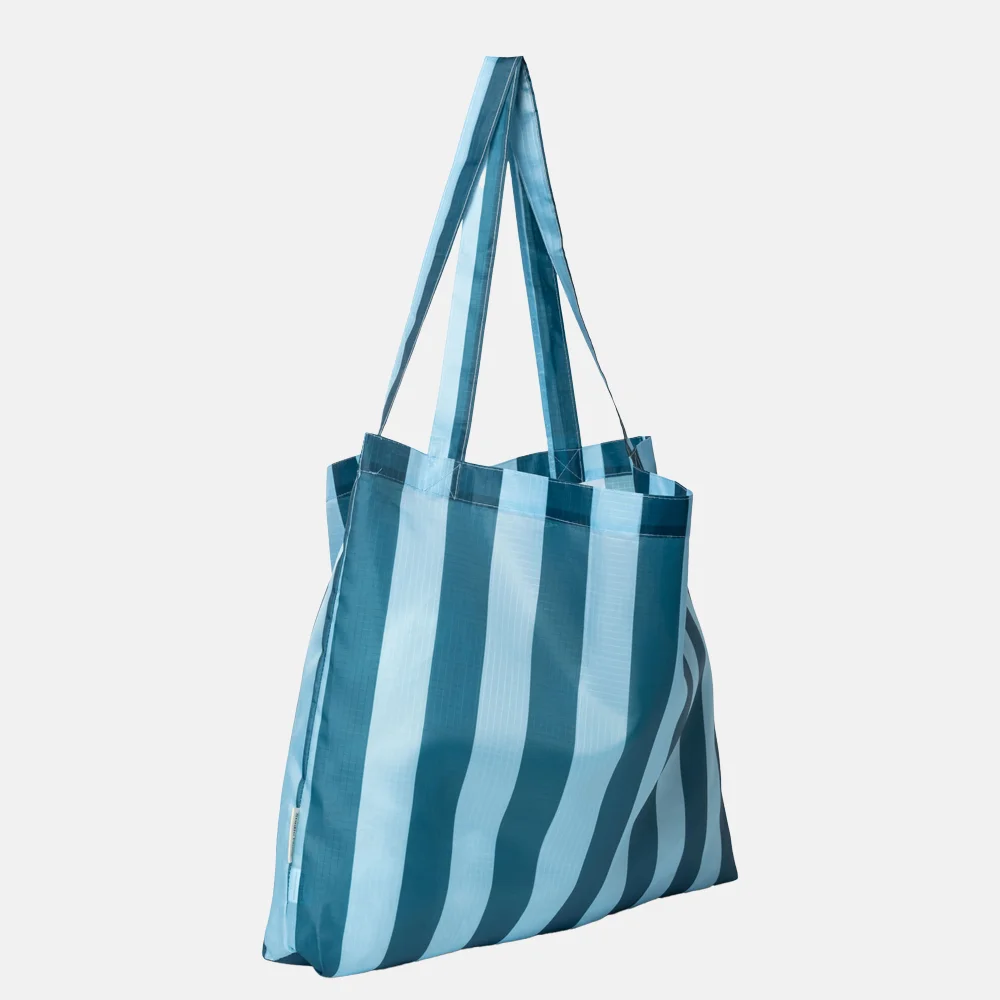 Studio Noos Grocery shopper sky/antlantic striped bij Duifhuizen