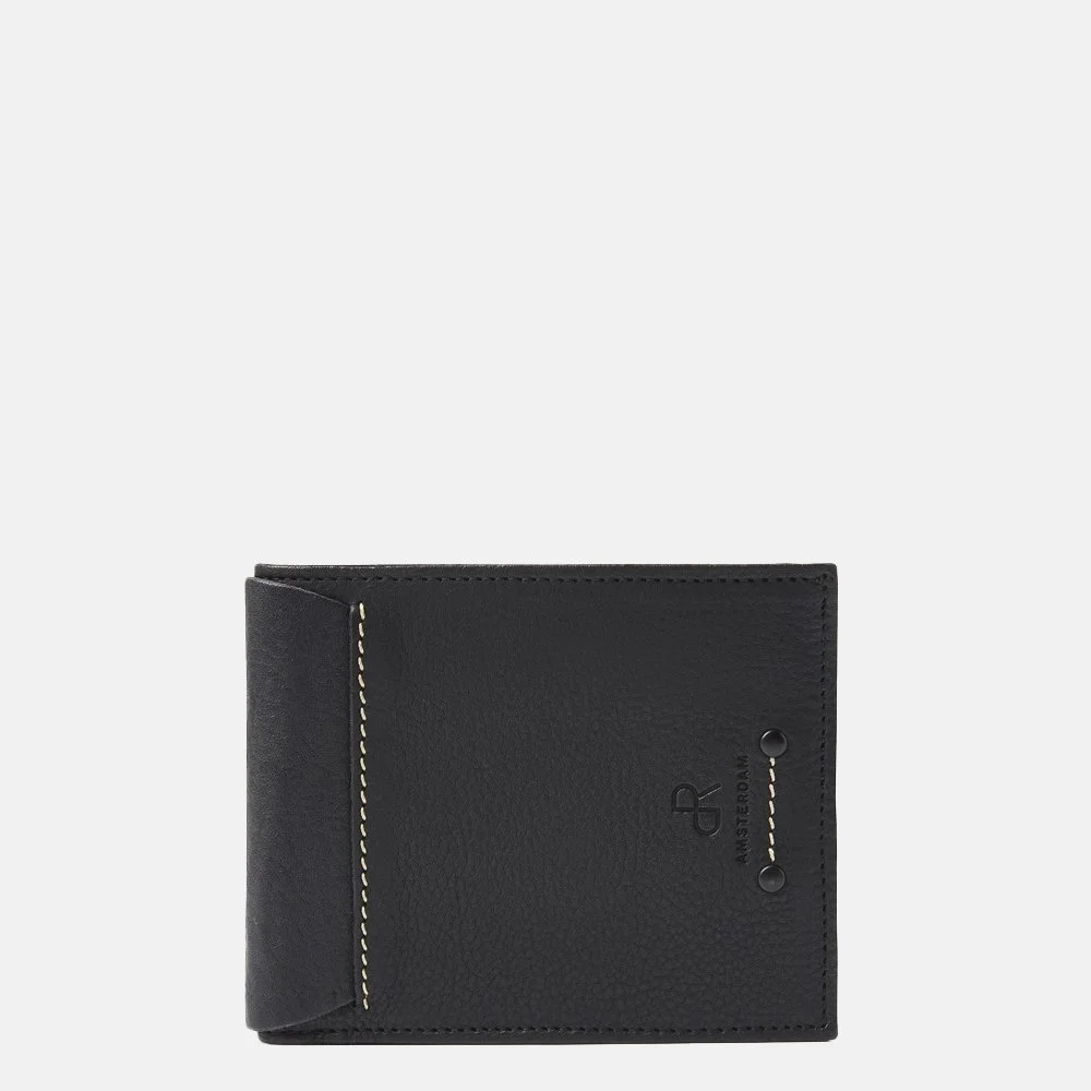 dR Amsterdam billfold black bij Duifhuizen