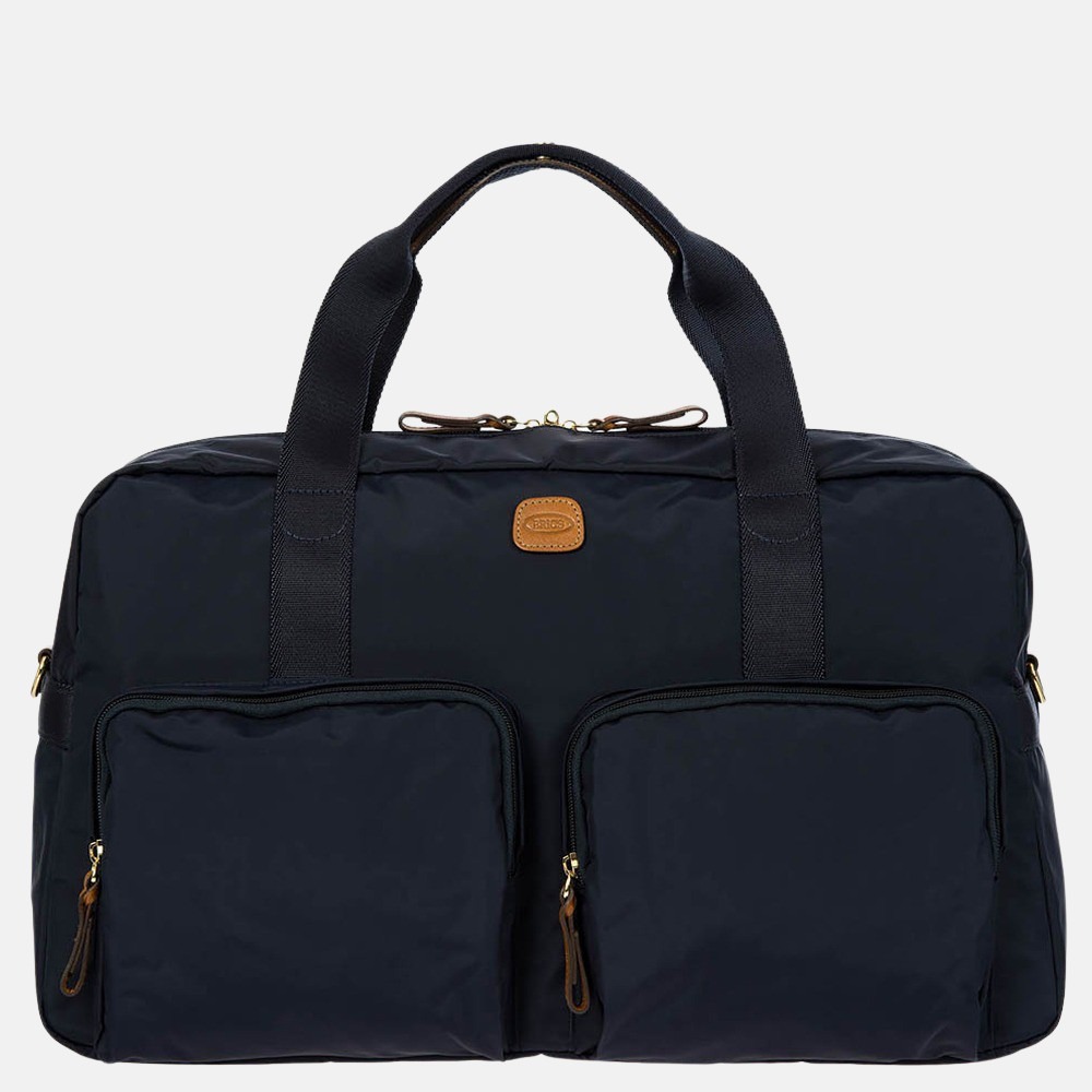 Bric's X-Travel weekendtas M ocean blue bij Duifhuizen