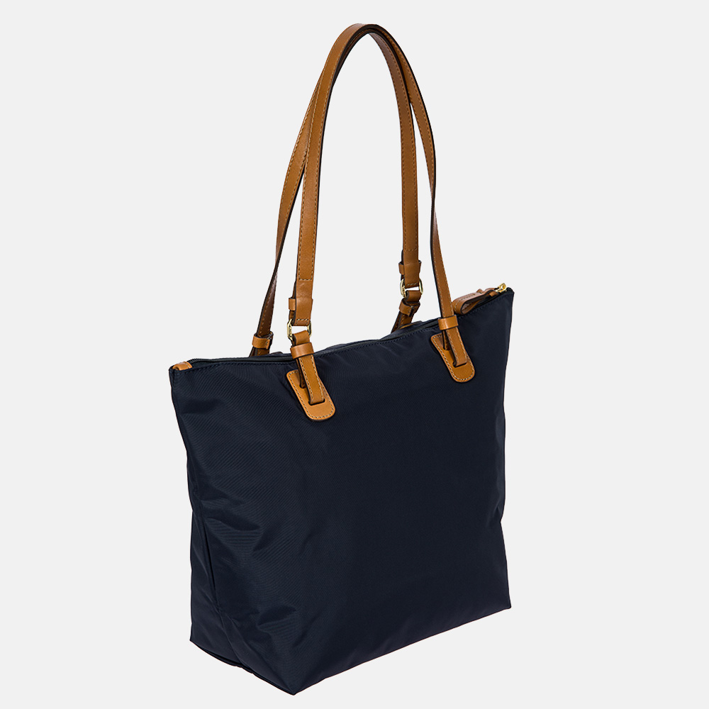 Bric's X-bag shopper ocean blue bij Duifhuizen