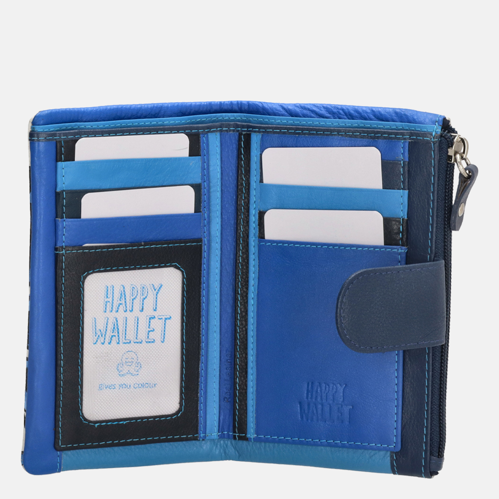Happy Wallet portemonnee M bloemprint bij Duifhuizen