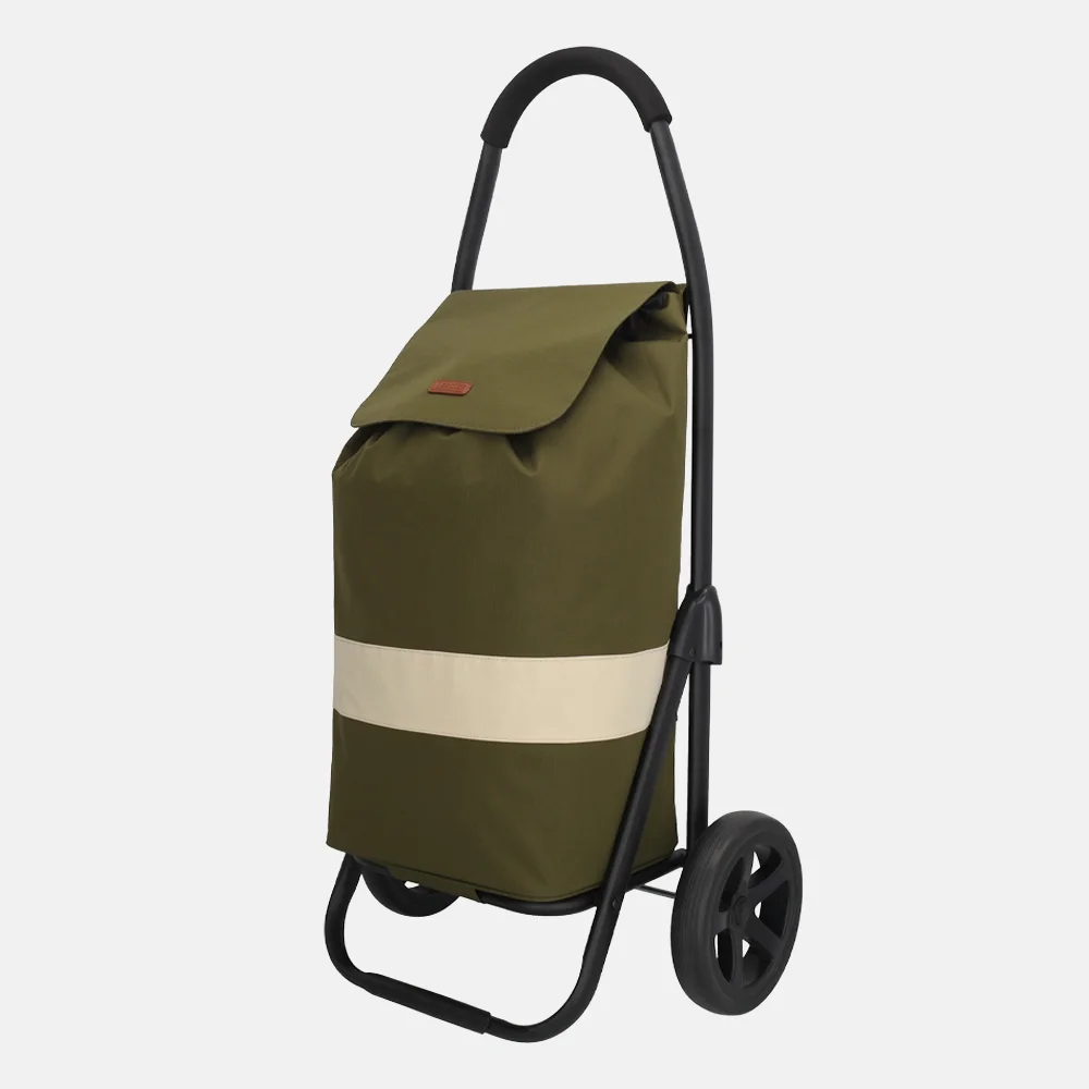 Beagles boodschappentrolley olijfgroen bij Duifhuizen