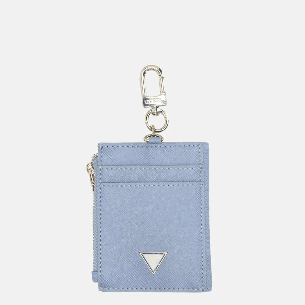 Guess pasjeshouder grey blue bij Duifhuizen