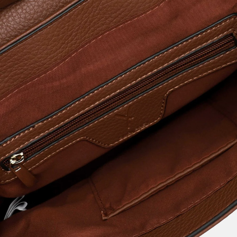 Suri Frey Kristy rugzak cognac bij Duifhuizen