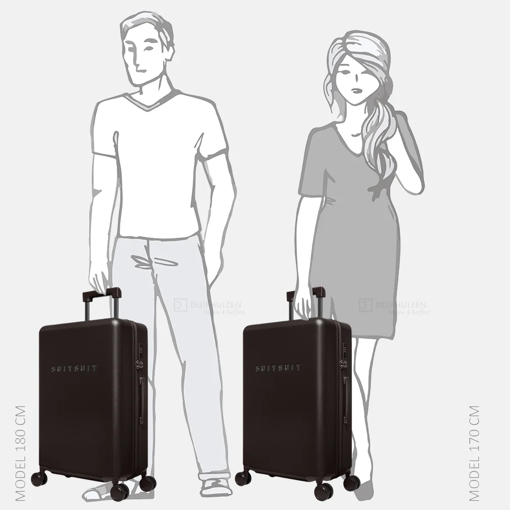 SUITSUIT Mystique reiskoffer 67 cm ground coffee bij Duifhuizen