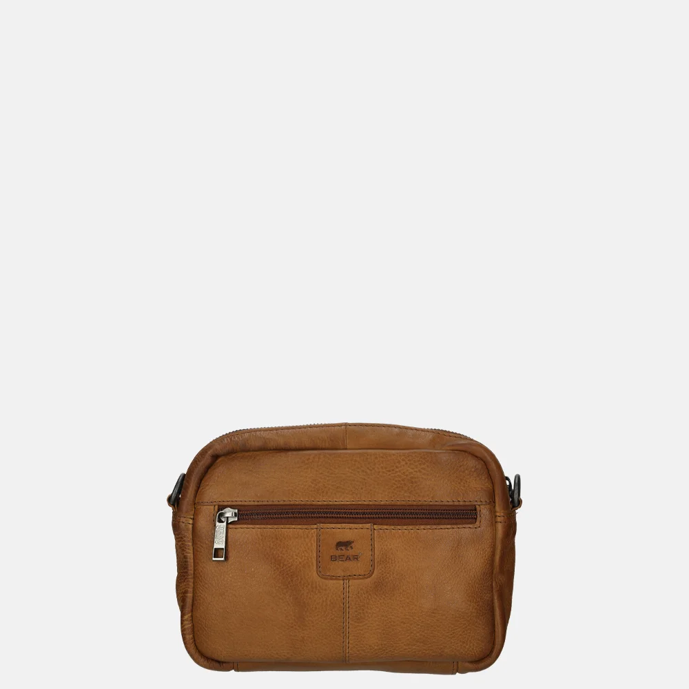Bear Design Peggy crossbody tas cognac bij Duifhuizen
