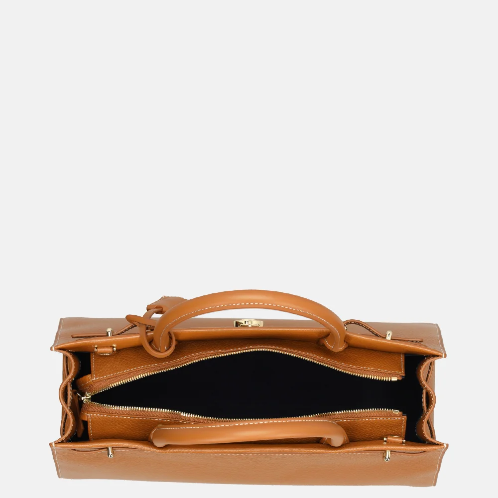 Tommy Hilfiger American Icon handtas L GPA brown bij Duifhuizen