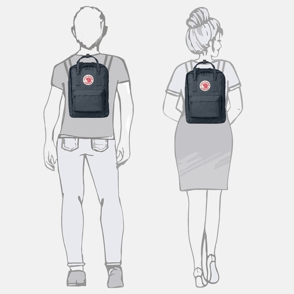 Fjällräven rugzak Kånken 13 inch graphite bij Duifhuizen