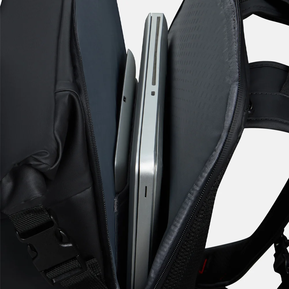 Samsonite Ecodiver Rolltop laptoprugzak 17 inch black bij Duifhuizen