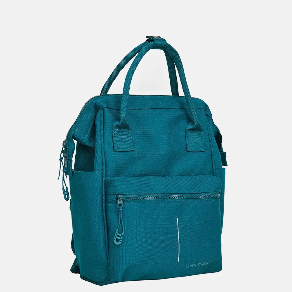 New Rebels Urban Weverly rugzak S ocean blue bij Duifhuizen