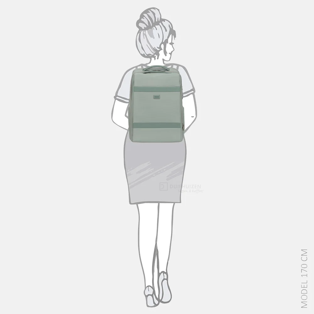 Samsonite Image Biz backpack underseater 15,6 inch thyme bij Duifhuizen