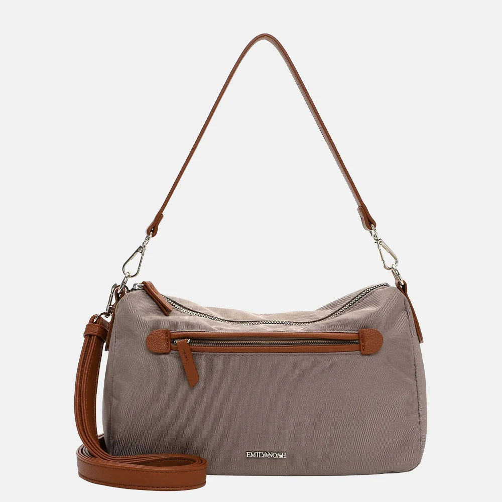 Emily & Noah Jarina crossbody tas taupe