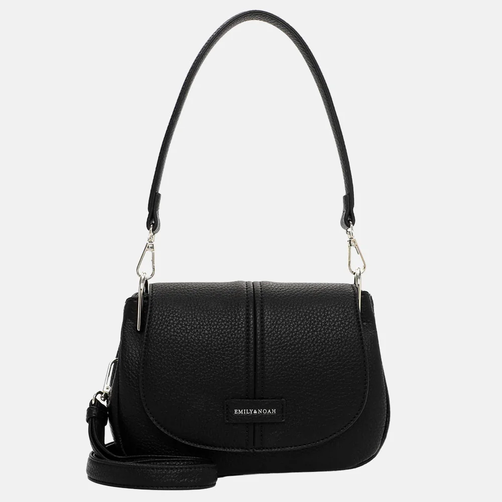 Emily & Noah Halla schoudertas black bij Duifhuizen