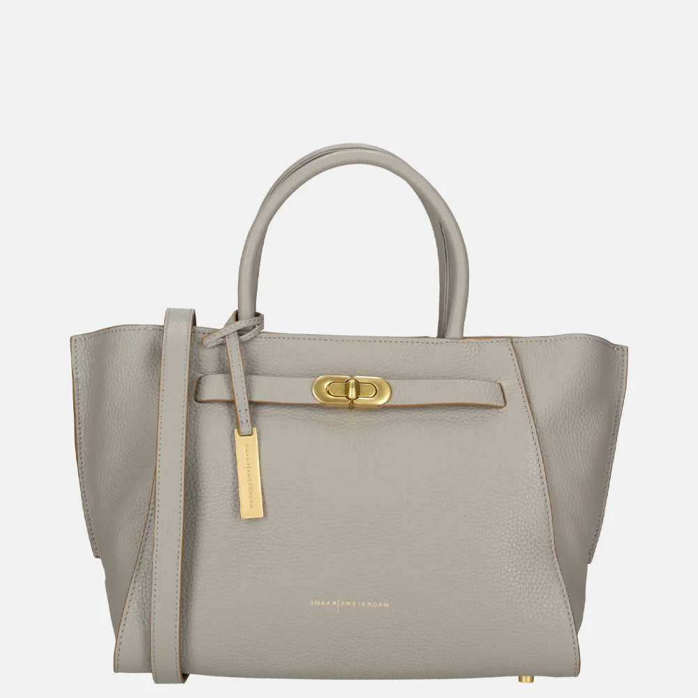 Smaak Amsterdam Juliet handtas taupe bij Duifhuizen