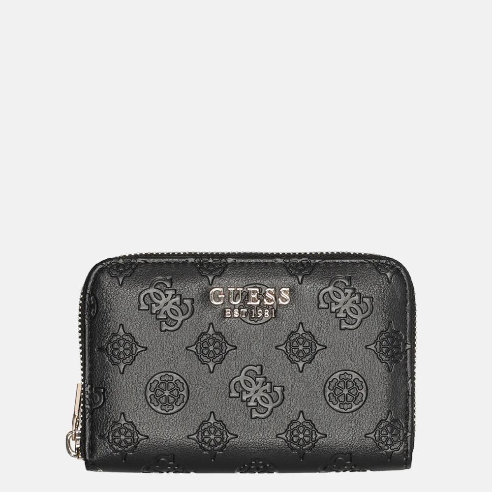 Guess Phoebe portemonnee M black logo