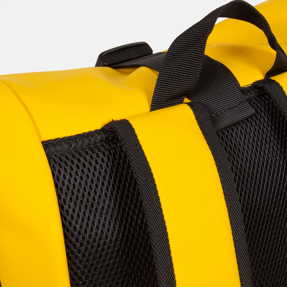 New Rebels Mart laptop rugzak 15 inch yellow bij Duifhuizen