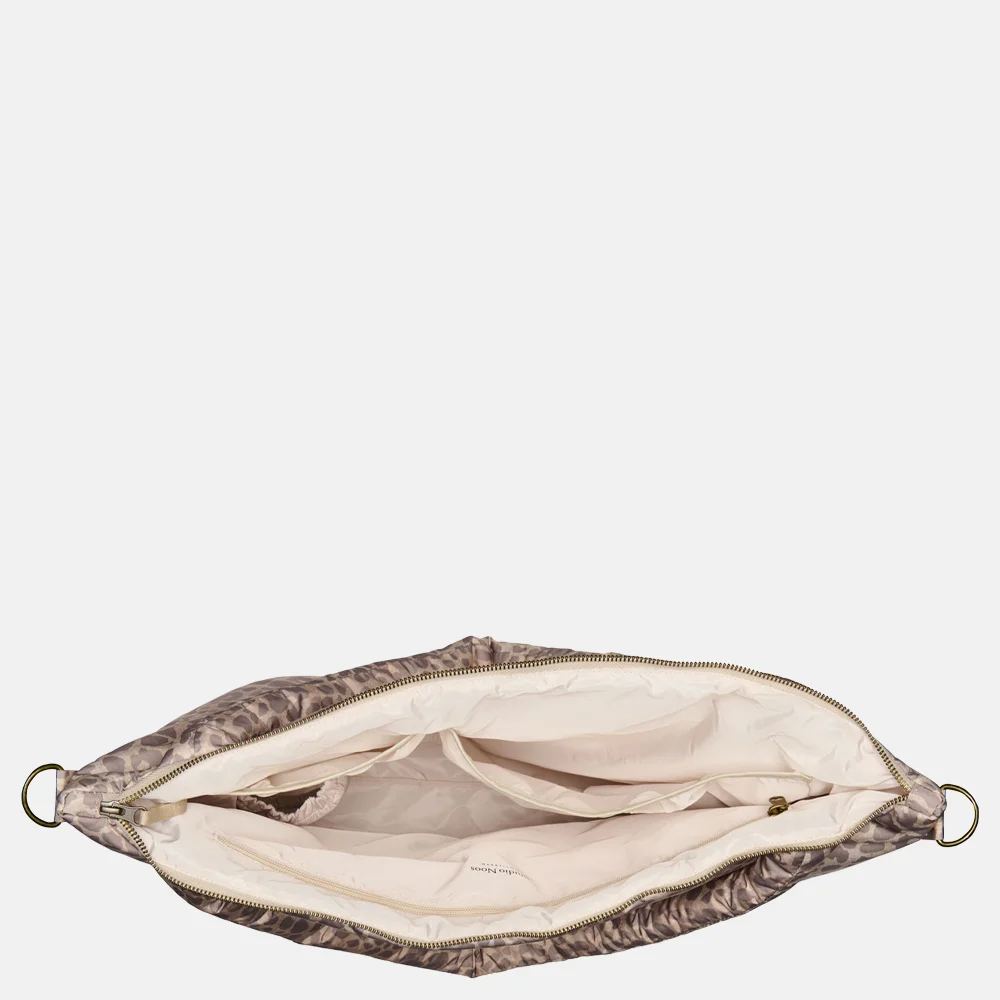 Studio Noos Puffy luiertas beige leopard bij Duifhuizen