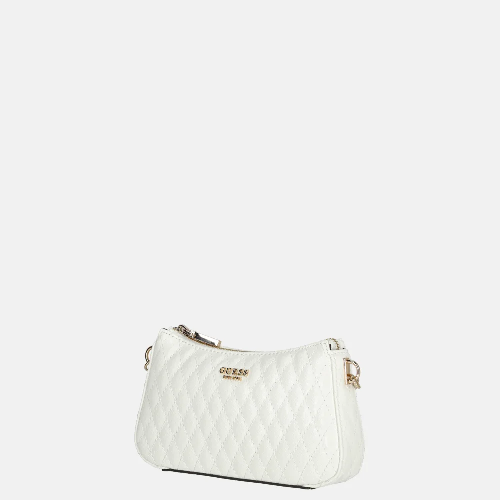 Guess Betula crossbody tas mini white bij Duifhuizen