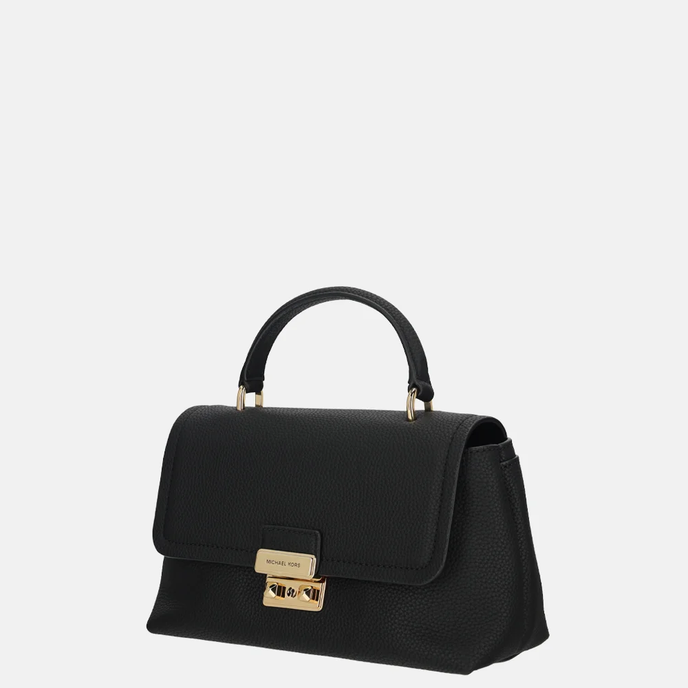 Michael Kors Tribeca satchel handtas M black bij Duifhuizen
