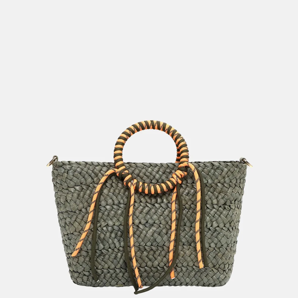 Emily & Noah Jolanda handtas riet S khaki bij Duifhuizen