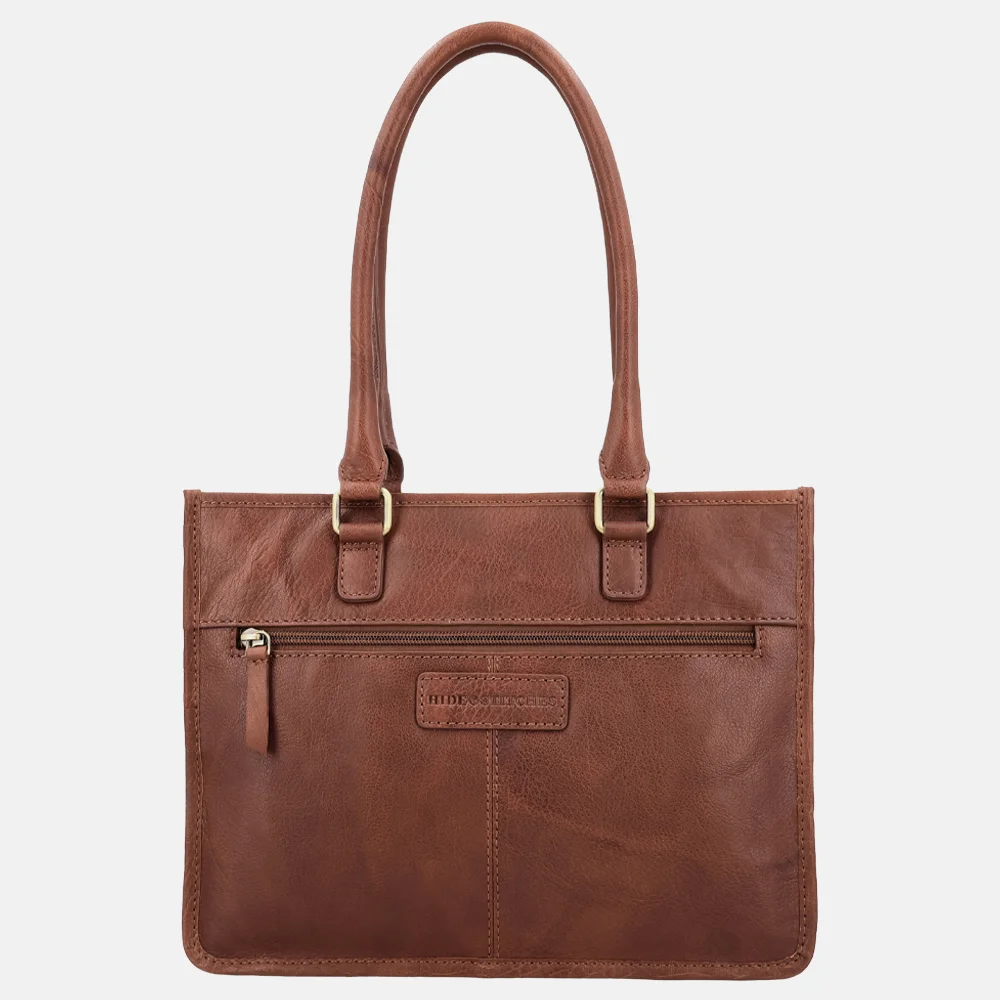 Hide & Stitches Jura handtas M bruin bij Duifhuizen