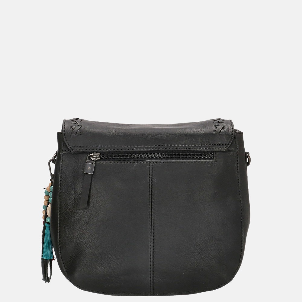 Micmacbags Friendship crossbody tas black bij Duifhuizen