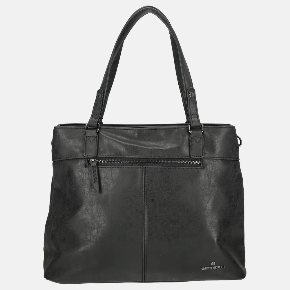 Enrico Benetti Stacey shopper zwart bij Duifhuizen