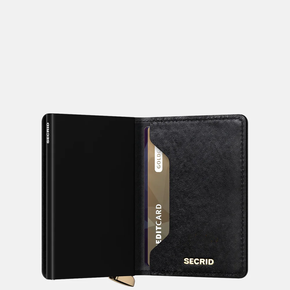 Secrid Slimwallet pasjeshouder emboss diamond black bij Duifhuizen